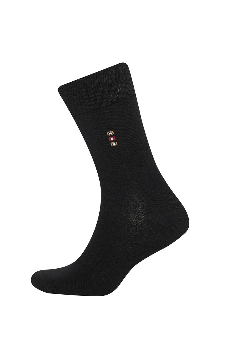 DeFacto Black Man Man Seamless 2 Piece Bamboo Long Socks Casual - Image 3